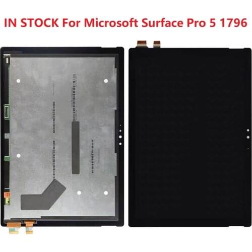For Microsoft Surface Pro 5 1796 LCD display Touch Screen Digitizer Glass Assembly tablet pc