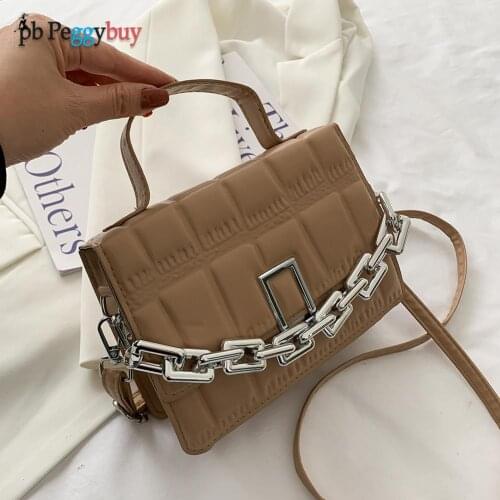 Luxury Designer Handbags Chic Women PU Leather Solid Color Stone Pattern Shoulder Crossbody Bag Female Daily Shoulder Bag