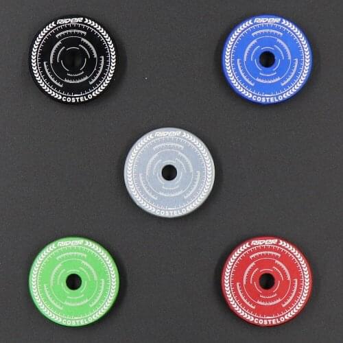 Aluminum Alloy Bicycle Ahead Headset Stem Top Cap MTB Road Bike Headset Stem Bolt Screw Cycling Accessories