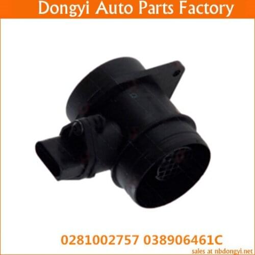 High quality air flow meter for 0281002757 038906461C