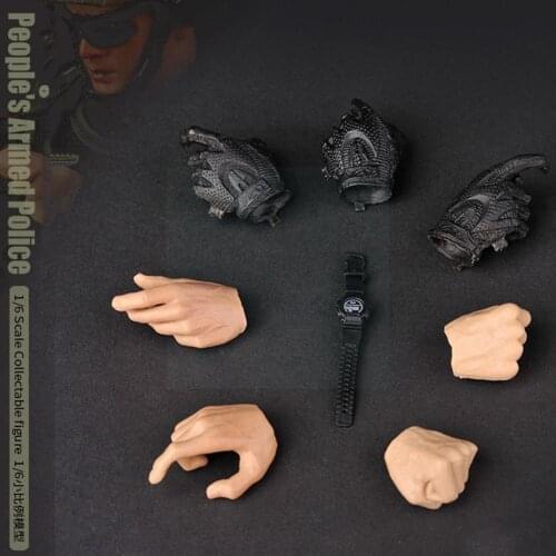 1/6 Soldier Action Figures Simulation Model Toys Military Dolls Uniform Toy Peace Swat Model Army T3W5