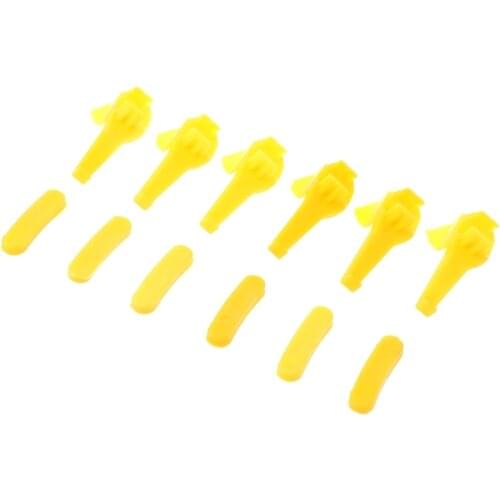 12 Pcs Tyre Tire Changer Part Nylon Mount Demount Duck Head Insert Rim Protector