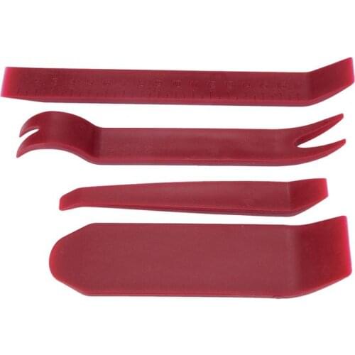 4Pcs Car Stereo Radio Pry Tools Kit Door Clip Panel Dashboard Hand-held Auto Car Door Clip Panel Trim Removal repair Tools