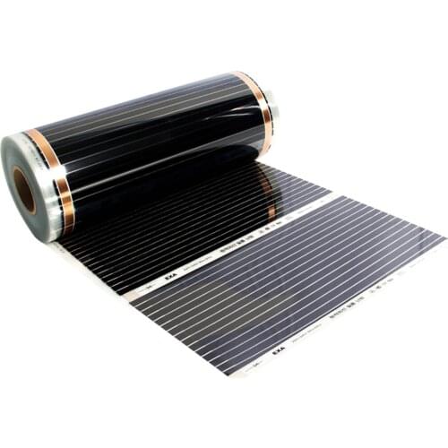 Infrared Underfloor Heating Film 220V Electric Warm Floor System 80W/m2 50CM Width Home Warming Heating Foil Mat Made In Korea