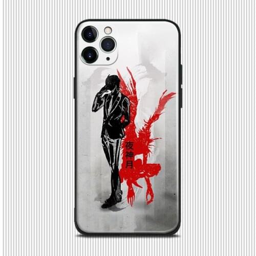 Yagami Light Kira Death Note anime For iPhone se 6 6s 7 8 plus x xr xs 11 pro max soft silicone phone case cover shell