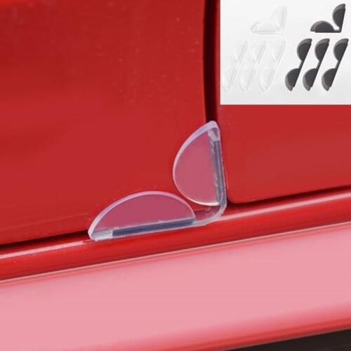 2019 NEW 4Pcs Car Door Edge Corner Guard Anti-scrash Bar Stickers for Skoda Octavia A2 A5 A7 Fabia Rapid Superb Yeti Roomster