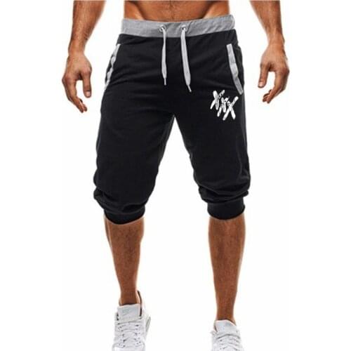 New Mens Shorts Summer Casual Fitness Shorts Joggers Fashion Men Plus Size Pants Sweatpants Homme Fitness Drawstring shorts