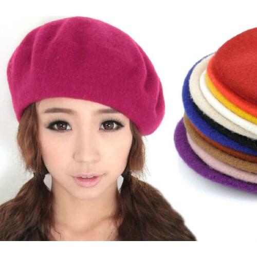 Женские шерстяные шапки Picemice China At AliExpress