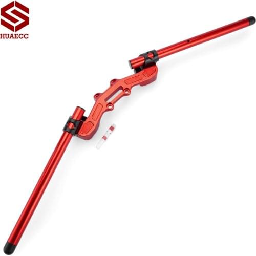 Motorcycle CNC Handlebar Adjustable Clip On Fork Handle Bar with Adapter for DUCATI Scrambler Cafe Racer Classic Icon Mach
