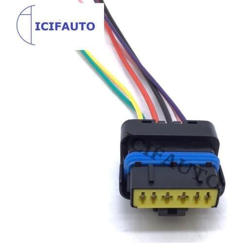 6 Wire Pigtail Harness Window Regulator Motor Module TEMIC For Renault Grand Scenic Clio Espace 440726 440788 440746 288887