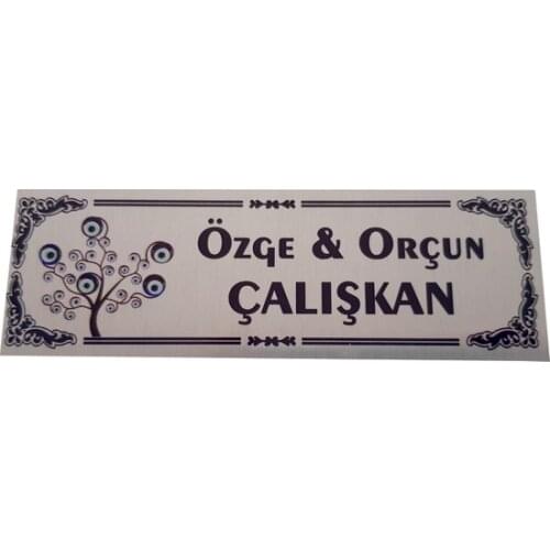 Modern Hope Advertising Door Badge Of Model 08 (silver) vase jarrón ваза vaso مزهرية