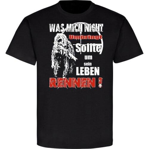 What Me Does Not Kill Should for His Life Race Sniper T-Shirt. Summer Cotton O-Neck Short Sleeve Mens T Shirt New S-3XL