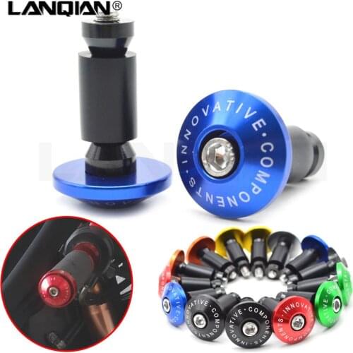 Universal 7/8 22mm motorcycle handlebar end grips Anti Vibration Silder Plug for Honda/Yamaha//Kawasaki/Suzuki/BMW /Ducati