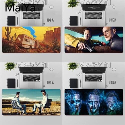 Maiya Top Quality Breaking Bad DIY Design Pattern Game mousepad Free Shipping Large Mouse Pad Keyboards Mat