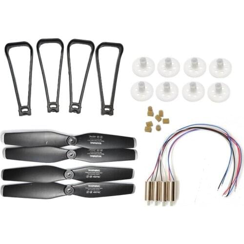 F6 Rc Drone Quadcopter Propeller Blades Protector Motor Engines Gear Spare Parts