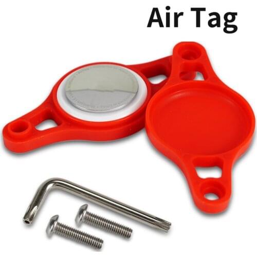 For AirTag Bike Mount Locator Protective Cover Anti-Theft Universal Bicycle Holder Tracker Positioner Covers Cycling Accessories