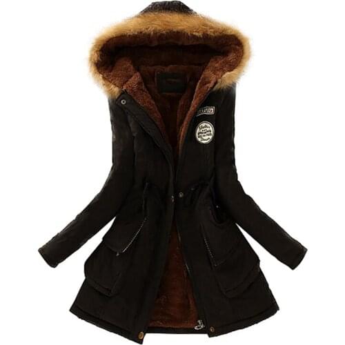 Women Jacket Autumn Winter Coats Tops Warm Long-Sleeved Hooded Coat Cotton 7 Colors Light Down Tops Parker Overcoat