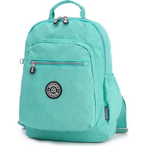 2021 NEW laptop College wind women backpacks waterproof nylon for teenage girls travel backpack women Shoulder bags+Free gift