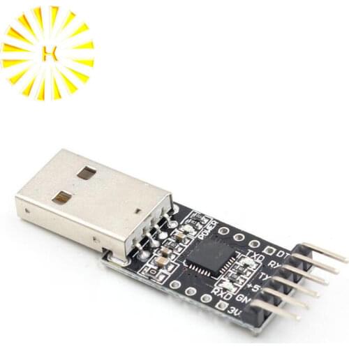1Pcs CP2102 USB 2.0 to TTL UART Module 6Pin Serial Converter STC Replace FT232 Adapter Module 3.3V/5V Power Connector