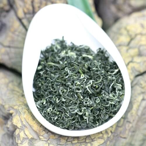 2021 Chinese Bi-luo-chun Green-Tea 250g Real Organic New Early Spring Green-Tea for Weight Loss Health Care Houseware