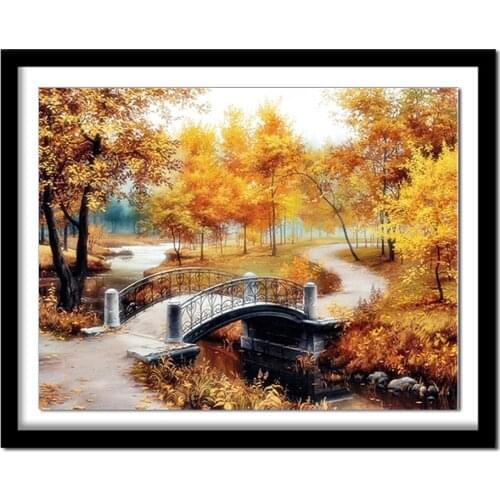 Diamant painting Diamond Embroidery Scenic Diamond Painting Cross Stitch Full Round diamond round Landscape