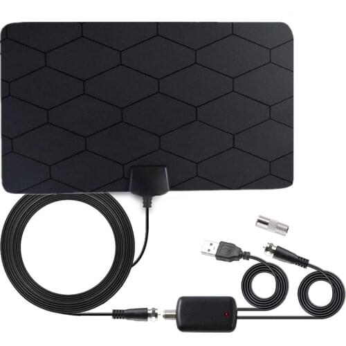 HDTV antenna Digital Antenna TV receiver indoor 3000 miles with Amplifier Booster DVB-T2 isdb-tb Satellite receiver clear Aerial