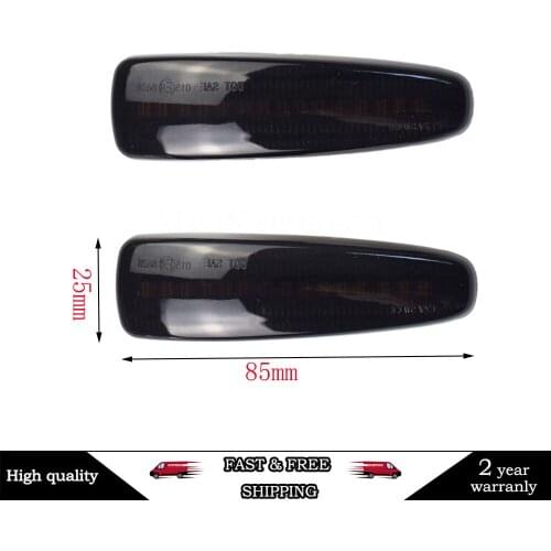 Side Marker LED Dynamic Turn Signal Light Blinker For Mitsubishi Lancer Evolution Evo X Outlander Sport RVR ASX Mirage 2014