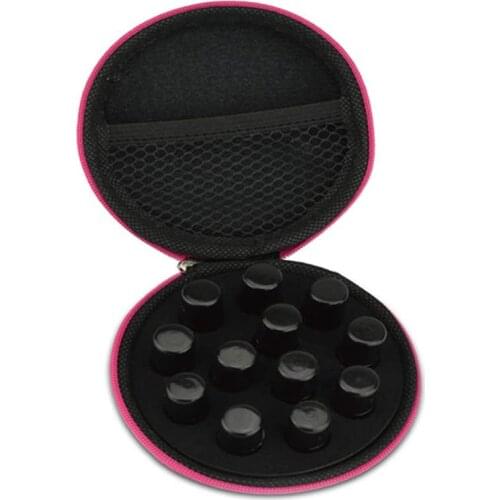 12pcs Bottle EVA Essential Oil Case Perfume Oil Essential Oil Box Travel Portable Carrying Holder Nail Polish Storage Bag