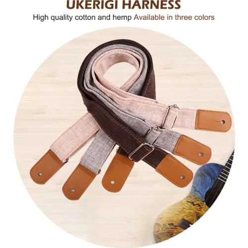 Guitar Strap for Acoustic Electric Guitar and Bass Ukulele Shoulder Belt Adjustable Straps for Musical Instrument