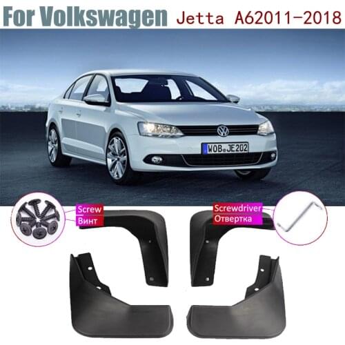 Mud Guard Splash Flap Mudguards Accessories Car Fender For Volkswagen VW Jetta A6 5C6 Mk6 6 2018~2011 2017 2016 2015 2014 2013