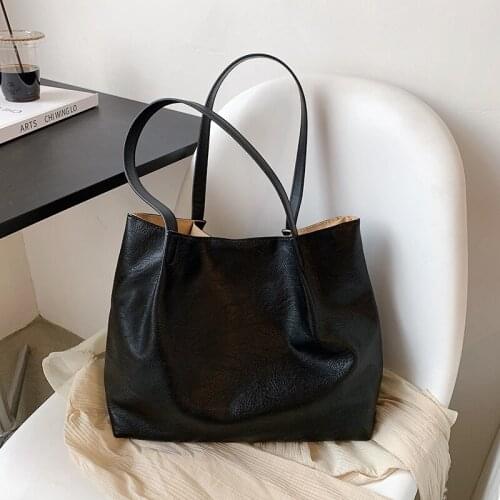 Korean Version of Literature and Art Large-capacity One-shoulder Underarm Handbags 2021 Summer Small Fresh Lazy Fashion Tote Bag