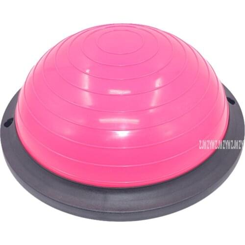 46cm Mini Yoga Balance Ball Fitball Yoga Halfsphere Semisphere Balance Trainer Device Pvc Ball Half Fitness Ball Blue 2020