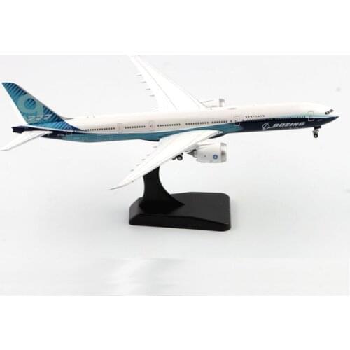 19CM 1/400 Scale 777 B777 N779XW LH4160 Prototype Airlines Plane Model Alloy With Lading Gear Aircraft collectible display