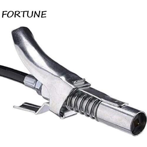 Grease Gun Adapter Car Grease Coupler Ez-Pz Lube 10,000 PSI Quick Release Lock Grease Coupler High-pressure Oil Injection Nozzle