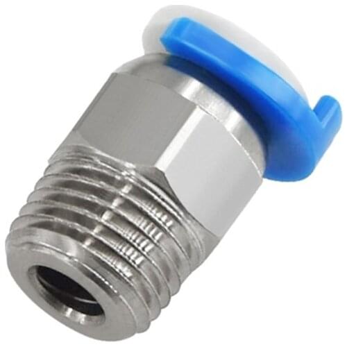 Pneumatic Connectors PC4-01 For V6 CR10 J-Head MK8 1.75mm PTFE Tube 3D Printer Quick Coupler Fittings Hotend Part