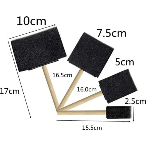 Fine Hand Painted Sponge Brush Drawing Art Pen Paint Brush Art Supplies Brush Graffiti Tools DIY Brush Children Painting Penand