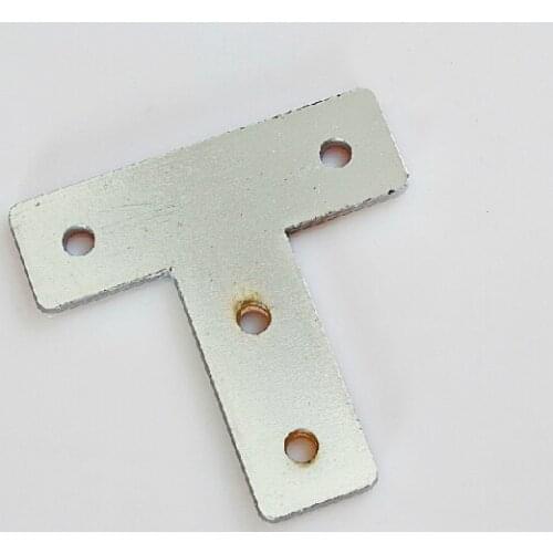 Wkooa T Shape Connect Parts Joint Plate For 30 / 40 Series Aluminum Profile Extrusion Connect Parts