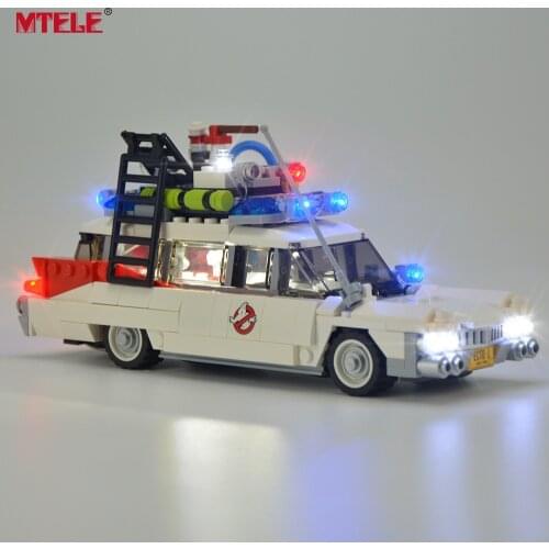 MTELE Led Light Kit For Ghostbusters Ecto-1 Compatible With 21108 (Not Include The Model)