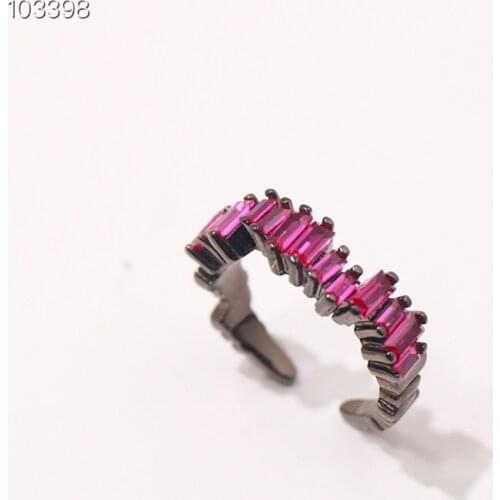 YPAY8 Luxury Ladies wedding Fashion Designer luxury Women white gold AA Zircon Wedding party animal Ring,bijoux jewelry ring