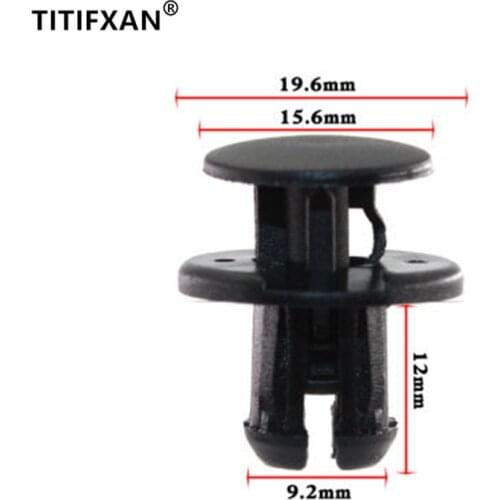 15PCS Car Engine Guard Bumper Mid-net Fastener Clip for Nissan Teana Qashqai Livina Murano Bluebird Tiida X-Trail Sylphy