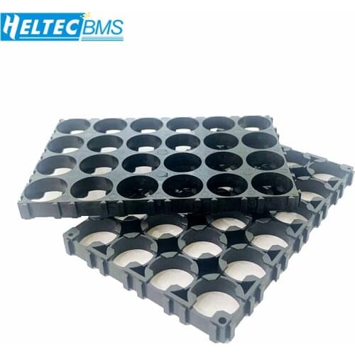 2pcs 4*6 18650 Lithium Cell Cylindrical Battery Case Holder Batteries Pack Plastic Holder Bracket For Diy Battery Pack