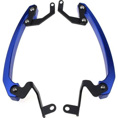 Motorcycle Accessories CNC Rear Passenger Pillion Seat Grab Handle Bar Hand Rail for Yamaha MT07 MT-07 FZ 07 2014-2017