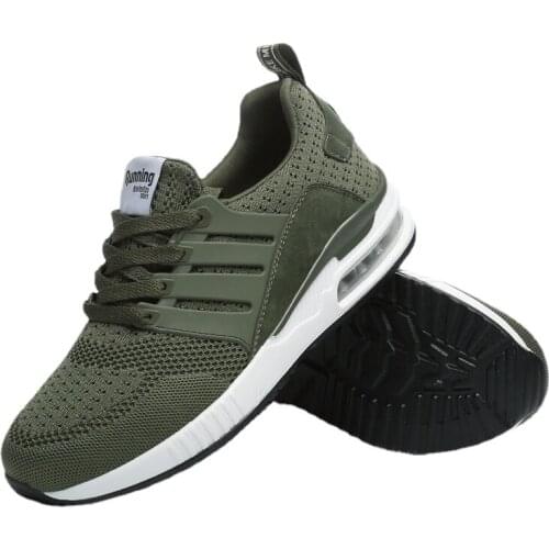 New Unisex Sneakers Women Running Shoes Female Sport Air Cushion Walking Shoes Breathable Light Comfortable Trainers Big Size 45