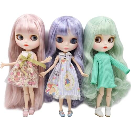 ICY factory blyth doll 1/6 BJD 30cm toy joint body naked doll random eyes colors