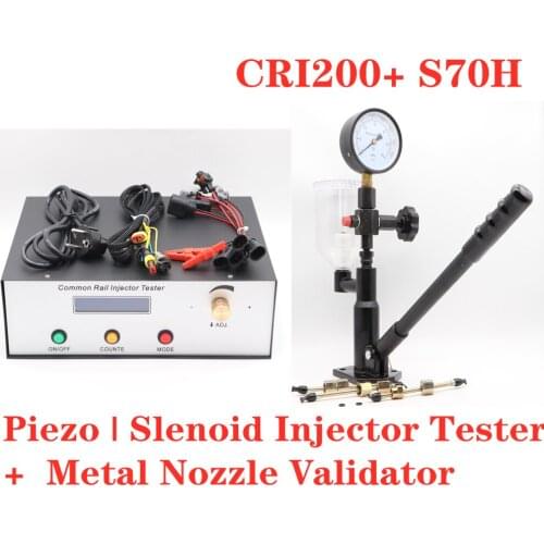 Best choice and discounts! CRI200 and S70H both included Common Rail Injector Tester with piezo and electromagnetic function