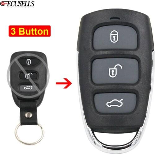 3 Button Modified Remote Key Shell Case Housing for Hyundai Elantra Sonata i10 for Kia Sorento Cerato Forte Spectra Optima Rondo