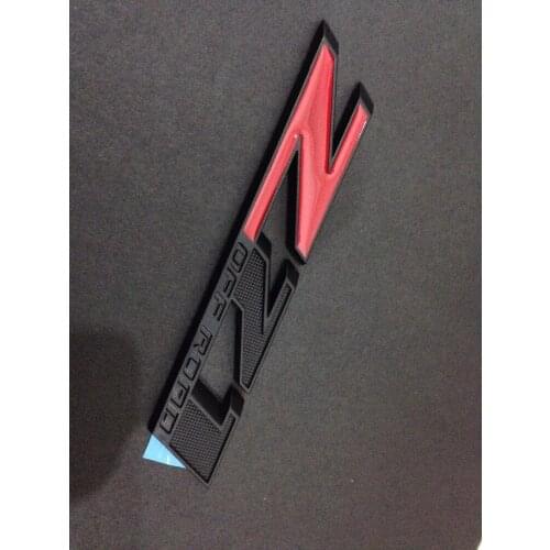 New 2015 matte or glossy black Z71 OFF ROAD Emblem Badge logo