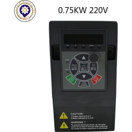Single access universal frequency converter 1.5KW 2.2KW 4KW 200V VFD 3 Phase Output Frequency Converter Adjustable Speed