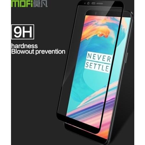 Oneplus 5T a5010 glass tempered MOFi original Oneplus 5T screen protector film full cover One Plus 5T tempered glass 6.01 inch