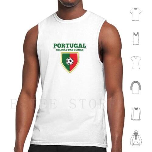 Portugal Futbol Tank Tops Vest Sleeveless Portugal Futebol Futbol Selecao Cristiano Sele ? ? O Portuguesa De Futebol Jogo